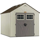 Suncast Tremont 8 ft. W x 7 ft. D Resin Storage Shed - Seakundi