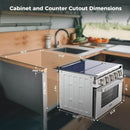 Camplux 17″ RV Oven with 3 Burners Cooktop – Mk Barz