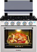 Camplux 21 Inches RV Stove Gas Range Oven 3 Burners Cooktop – Mk Barz