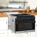 CAMPLUX 2-in-1 RV Propane Oven Stove – Mk Barz
