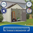 Suncast BMS8400D “4 x 8” Tremont Storage Shed -
