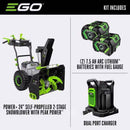 EGO Power+ SNT2405 24 in. Two stage 56 V Battery Snow Blower Kit (Battery & Charger) W/ TWO 7.5 AH BATTERIES – Bitz & Buttons