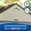 Suncast BMS8400D “4 x 8” Tremont Storage Shed -