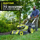 RYOBI 40v Hp brushless 21" self-propelled AWD dual-blade mower kit - Seakundi
