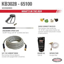 Simpson KB3028 Brute Series 3000 PSI 2.8 GPM Briggs and ; Stratton Intek 1100 CAT Pump Hot Water Pressure Washer New – Bitz & Buttons