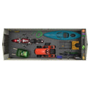 D 8 ft. x 20 ft. Plastic Outdoor Storage Shed – Double Doors, Lockable, Water-Resistant & UV-Protected
