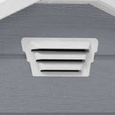 Keter Manor 4 ft. x 6 ft. Vertical Resin Outdoor Storage Shed – Weather-Resistant, UV-Protected, Lockable, Compact Tool & Garden Shed