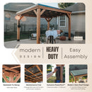 Backyard Discovery 12×9.5 Arcadia Gazebo – Bitz & Buttons