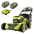 RYOBI 40v Hp brushless 21" self-propelled AWD dual-blade mower kit - Seakundi