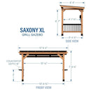 Saxony XL Grill Gazebo – Bitz & Buttons