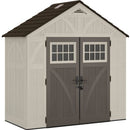 Suncast Tremont 8 ft. W x 7 ft. D Resin Storage Shed - Seakundi