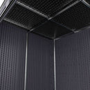 Suncast Modernist® 8 ft. x 7 ft. Dual Barn Door Storage Shed - Seakundi