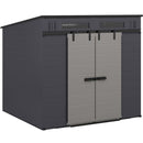 Suncast Modernist® 8 ft. x 7 ft. Dual Barn Door Storage Shed - Seakundi