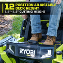 80V Max HP Lithium 54" Brushless Electric Zero Turn Lawn Mower - Seakundi