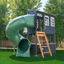 Backyard Discovery Skyfort III Cedar Swing Set w/ Tube Slide – DIY – Bitz & Buttons