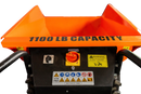 Detail K2 Big Dump 1100 Pound Electric Power Dump Cart