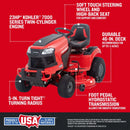 Craftsman T2400 – 46" Hydrostatic Gas Riding Mower