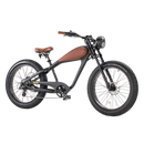 Revi Bikes Cheetah 48V 750W Hub Motor Fat Tire Electric Cruiser Bike