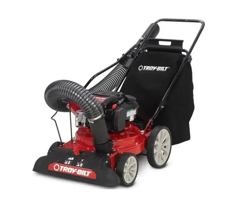 Troy-Bilt 24 in. Leaf Vacuum Head 1.5 in. Chipping Capacity Gas Powered Chipper Shredder Vacuum with High Rear Wheels – Bitz & Buttons