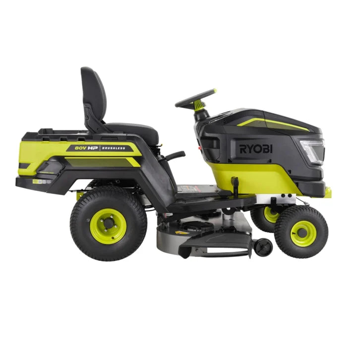 Brushless 80V Hp 46-Inch Cordless Lawn Tractor Battery Powered - Seakundi