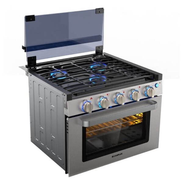 Camplux 17″ RV Oven with 3 Burners Cooktop – Mk Barz