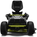 RYOBI 38″ 100Ah Battery Electric Rear Engine Riding Lawn Mower – Quiet, Powerful & Eco-Friendly | Model RY48111