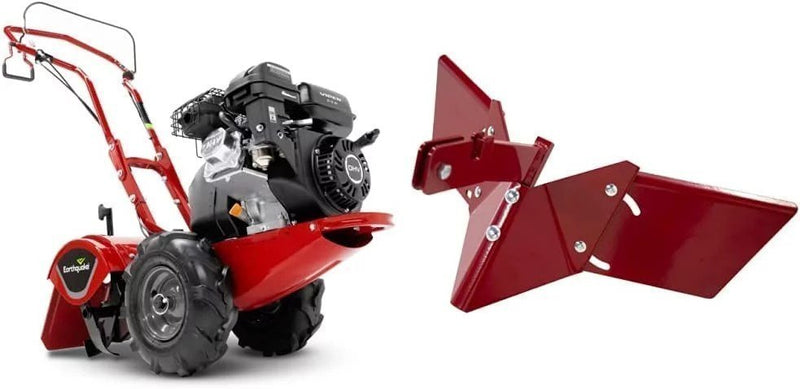 Earthquake 33970 Victor Rear Tine Tiller, Powerful 212cc 4-Cycle Vipe Engine – Bitz & Buttons