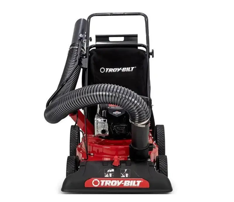 Troy-Bilt 24 in. Leaf Vacuum Head 1.5 in. Chipping Capacity Gas Powered Chipper Shredder Vacuum with High Rear Wheels – Bitz & Buttons