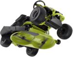RYOBI 38″ 100Ah Battery Electric Rear Engine Riding Lawn Mower – Quiet, Powerful & Eco-Friendly | Model RY48111