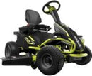 RYOBI 38″ 100Ah Battery Electric Rear Engine Riding Lawn Mower – Quiet, Powerful & Eco-Friendly | Model RY48111