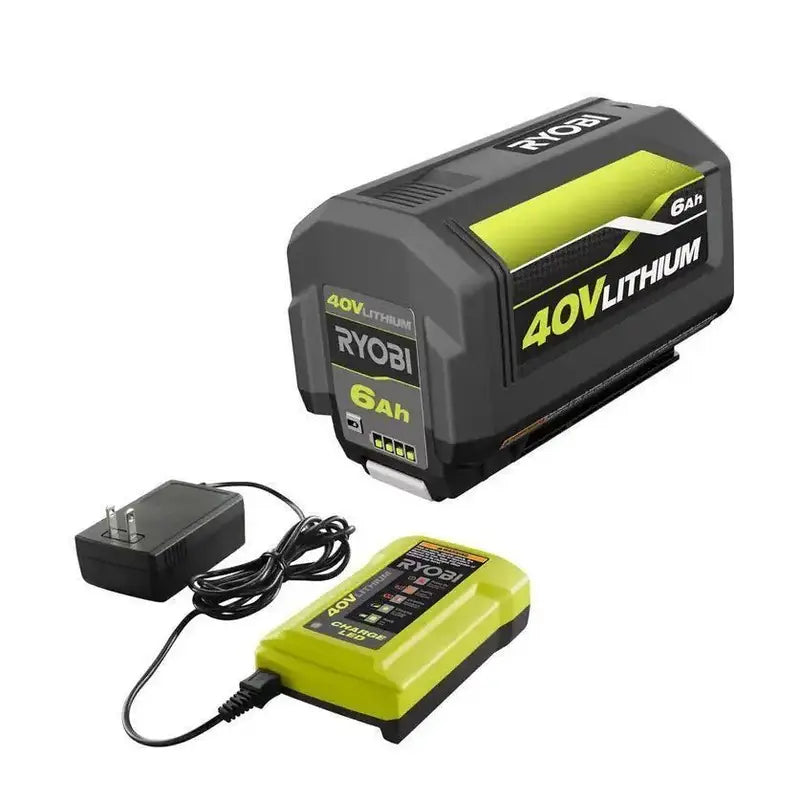 RYOBI 40V Brushless 20 in. Cordless Walk Behind Self-Propelled Lawn Mower with 6.0 Ah Battery & Charger – Bitz & Buttons