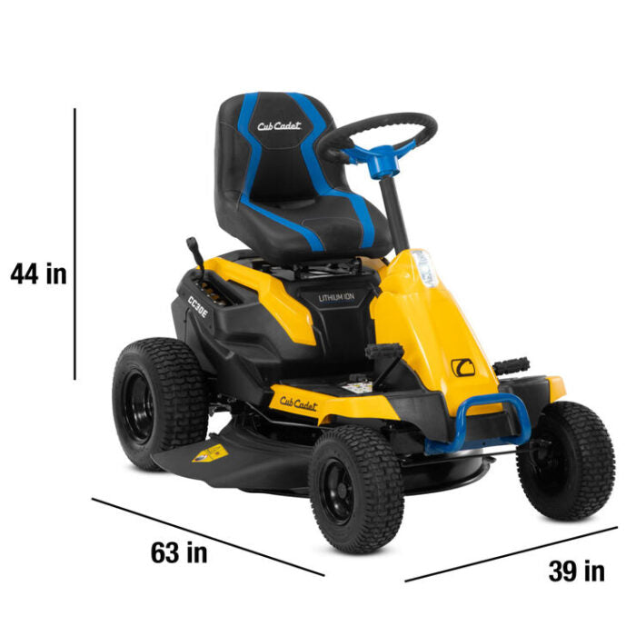 Cub Cadet CC30E 30-in. 56V Riding Lawn Mower Model