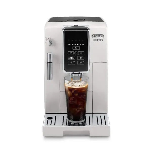 DeLonghi Dinamica Super Automatic Espresso & Coffee Machine (ECAM 35020 W / White) – Bitz & Buttons