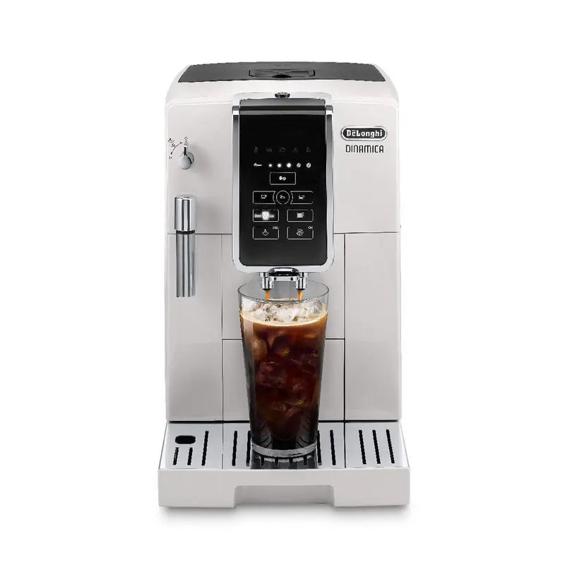 DeLonghi Dinamica Super Automatic Espresso & Coffee Machine (ECAM 35020 W / White) – Bitz & Buttons