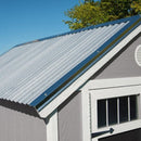 Garden D 6 ft. x 8 ft. Wood Storage Shed – Pressure-Treated, Lockable Double Doors, Water-Resistant, Steep Slope Roof