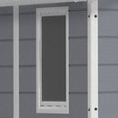 Keter Manor 4 ft. x 6 ft. Vertical Resin Outdoor Storage Shed – Weather-Resistant, UV-Protected, Lockable, Compact Tool & Garden Shed