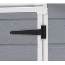 Keter Manor 4 ft. x 6 ft. Vertical Resin Outdoor Storage Shed – Weather-Resistant, UV-Protected, Lockable, Compact Tool & Garden Shed