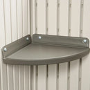 Lifetime 15 ft. x 8 ft. Dual Entry Outdoor Storage Shed – Heavy-Duty HDPE, Steel-Reinforced, Lockable, UV & Water Resistant