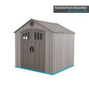 Lifetime 8 Ft x 7.5 Ft Outdoor Storage Shed - Seakundi