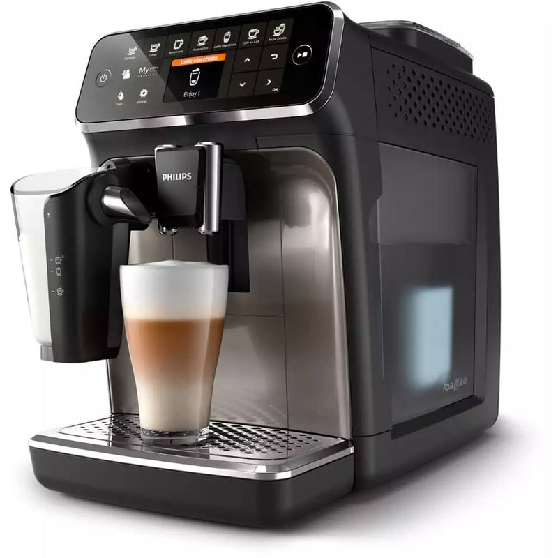 Philips 4300 LatteGo Super Automatic Espresso, Cappuccino, & Latte Macchiato Machine EP4347/94 – Bitz & Buttons