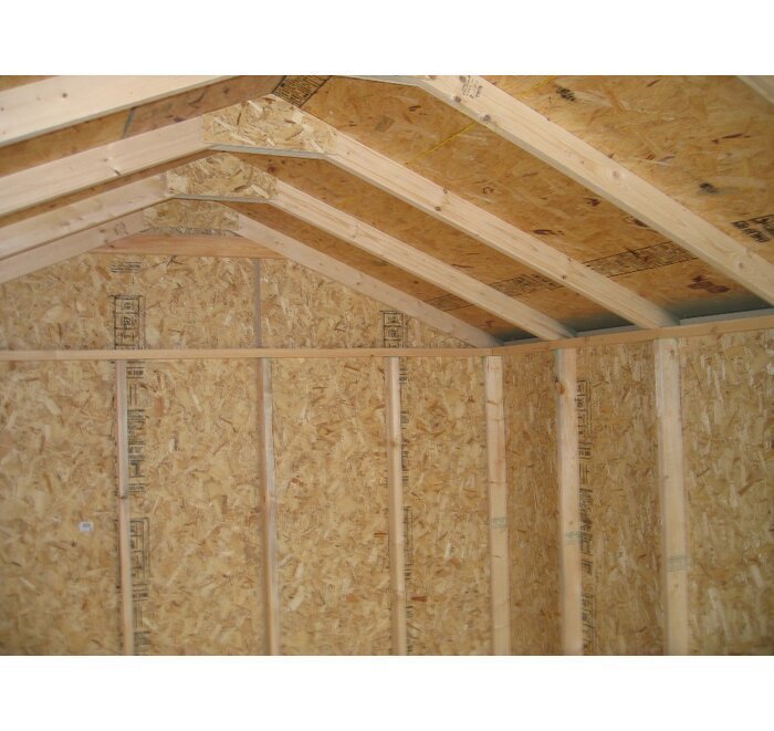 Amish-Crafted Solid Wood Double Door Storage Shed – Weather-Resistant, Rot-Resistant, Pre-Cut Kit with Floor and Ventilation
