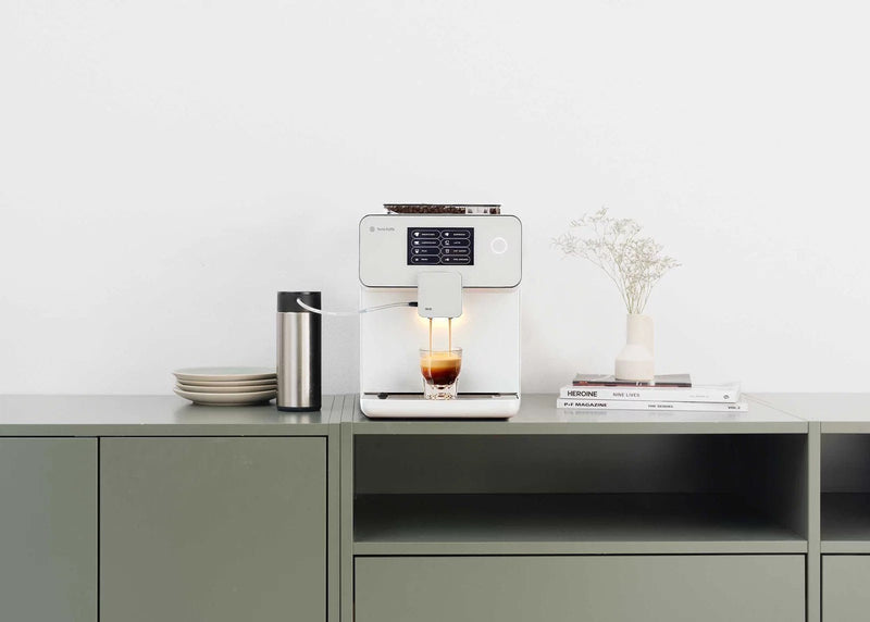 Terra Kaffe TK-01 Espresso Machine – White – Bitz & Buttons