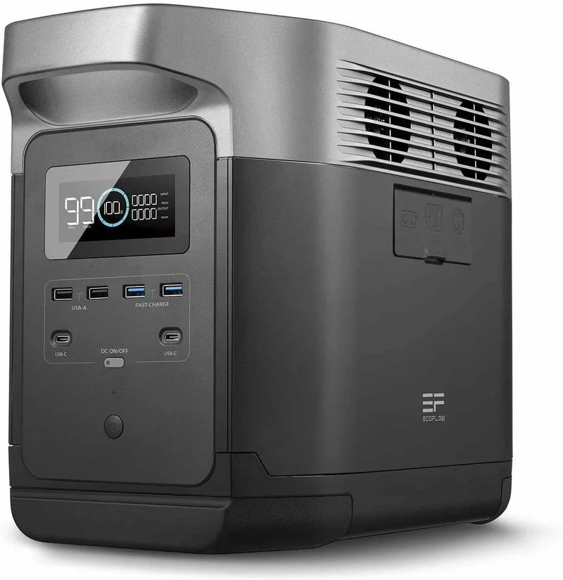 Ecoflow Delta 1300Wh 1800w Power Station Portable Solar Generator Battery Backup – Bitz & Buttons