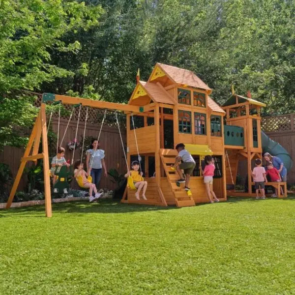 Kids Kidkraft Bear Cave Lodge Swing Set / Playset – Bitz & Buttons