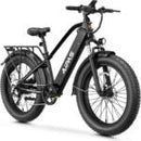 LEONX Aipas M2 Electric Mountain Bike – 1500W, 30MPH, 26″ Fat Tires