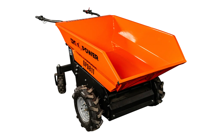 Detail K2 Big Dump 1100 Pound Electric Power Dump Cart