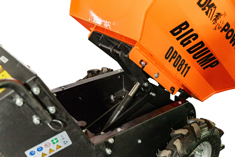 Detail K2 Big Dump 1100 Pound Electric Power Dump Cart