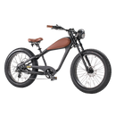 Revi Bikes Cheetah 48V 750W Hub Motor Fat Tire Electric Cruiser Bike