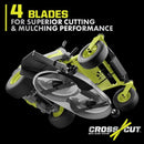 RYOBI 80V HP Brushless 42 in. Battery Electric Cordless Zero Turn Riding Mower Batteries and Charger 80V Batteries 40V - Seakundi