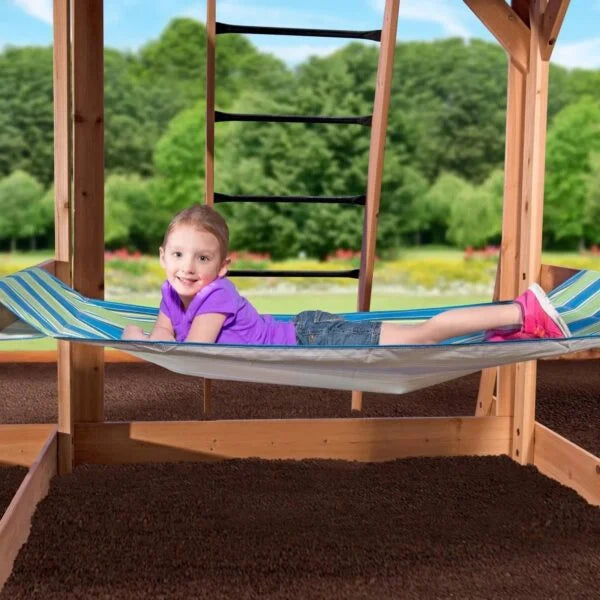 Backyard Discovery Caribbean Cedar Swing Set – Bitz & Buttons